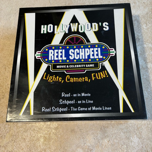 1998 Hollywood’s Reel Schpeel Game New - Picture 1 of 3
